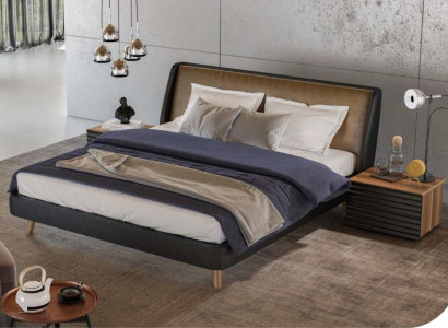 Schlafzimmer Set Bett 2x Nachttisch Komplette Möbel Betten Walnuss Natur